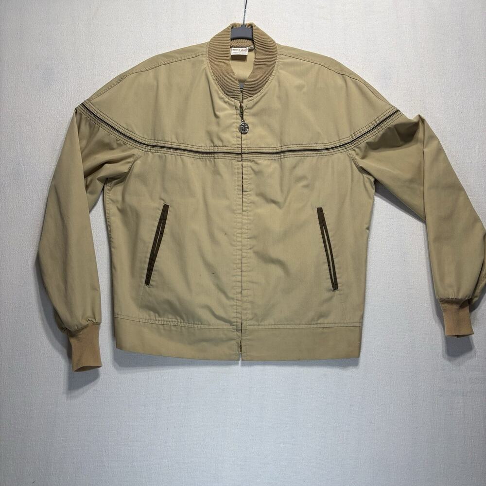 Vintage Grand Slam Penguin Munsingwear Jacket Mens MED 70s 80s Windbreaker READ